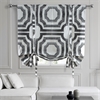 Mecca Steel Printed Cotton Tie-Up Window Shade