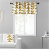 Triad Gold Printed Cotton Window Valance