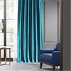 Meditteranean Blackout Faux Silk Taffeta Curtain