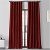 Syrah Blackout Faux Silk Taffeta Curtain