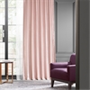 Salmon Rose Blackout Faux Silk Taffeta Curtain