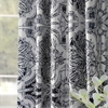 Delft Blue Designer Printed Blackout Curtain