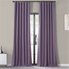 Boho Purple Performance Woven Blackout Curtain Pair (2 Panels)