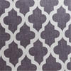 Birmingham Mulberry Printed Faux Linen Sheer Swatch