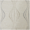 Suez Natural Embroidered Faux Linen Sheer Swatch