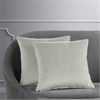 Signature Reflection Grey Velvet Cushion Cover - Pair