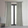 Signature Reflection Grey Blackout Velvet Curtain