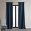 Signature Midnight Blue Blackout Velvet Curtain