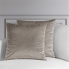 Gallery Taupe Heritage Plush Velvet Cushion Cover - Pair