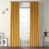 Aztec Gold Heritage Plush Velvet Curtain