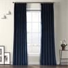 Eternal Blue Heritage Plush Velvet Curtain