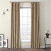 Museum Taupe Heritage Plush Velvet Curtain