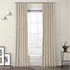 Macchiato Beige Heritage Plush Velvet Curtain