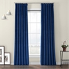 Pisces Blue Heritage Plush Velvet Curtain