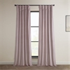 Mauve Heritage Plush Velvet Curtain