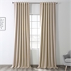 Eggnog Pole Pocket Blackout Room Darkening Curtain