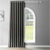 Anthracite Grey Grommet Extra Wide Blackout Room Darkening Curtain