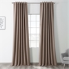 Formal Taupe Blackout Room Darkening Curtain