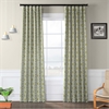 Secret Garden Leaf Green Blackout Room Darkening Curtain