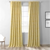 Abstract Misted Yellow Blackout Room Darkening Curtain