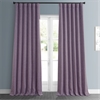 Iris Faux Linen Room Darkening Curtain