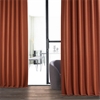 Warm Ember Bellino Blackout Room Darkening Curtain