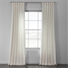 Off White Cotton Textured BarkWeave Curtain