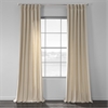 Light Beige Cotton Textural LinenWeave Curtain