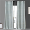 Siberian Ice Textured Dupioni Silk Curtain