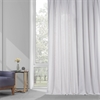 Prime White Dune Textured Solid Cotton Curtain Pair (2 Panels)