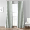 Espalier Sterling Grey Designer Embroidered Curtain