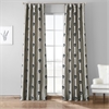 Elias Platinum Silver Designer Embroidered Curtain