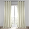 Barley Grommet Heavy Faux Linen Curtain