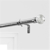 Glass Sphere Prism Extendable Metal Rod Set- Nickel