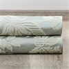 Magdelena Steel Blue & Silver Designer Damask Swatch