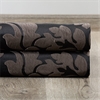 Astoria Black & Grey Designer Damask Swatch