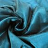 Oceanside Blue Vintage Textured Faux Dupioni Silk Swatch