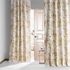 Edina Yellow Printed Cotton Hotel Blackout Curtain