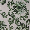 Indonesian Green Printed Cotton Twill Swatch