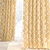 Celtic Gold Printed Cotton Twill Curtain