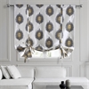 Mayan Gold Printed Cotton Tie-Up Window Shade