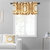 Mecca Gold Printed Cotton Window Valance