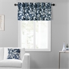 Fleur Blue Printed Cotton Window Valance