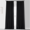 Runway Black Placid Thermal Hotel Blackout Curtain Pair (2 Panels)