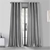 Platinum Grommet Blackout Faux Silk Taffeta Curtain