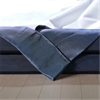 Signature Future Blue Faux Silk Taffeta Hotel Blackout Swatch