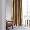 Golden Spice Faux Silk Taffeta Curtain