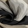 Sake Black & Gold Designer Striped Faux Silk Swatch