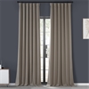 Acacia Brown Performance Woven Blackout Curtain Pair (2 Panels)