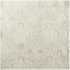 Calais Tile Patterned Faux Linen Sheer Swatch